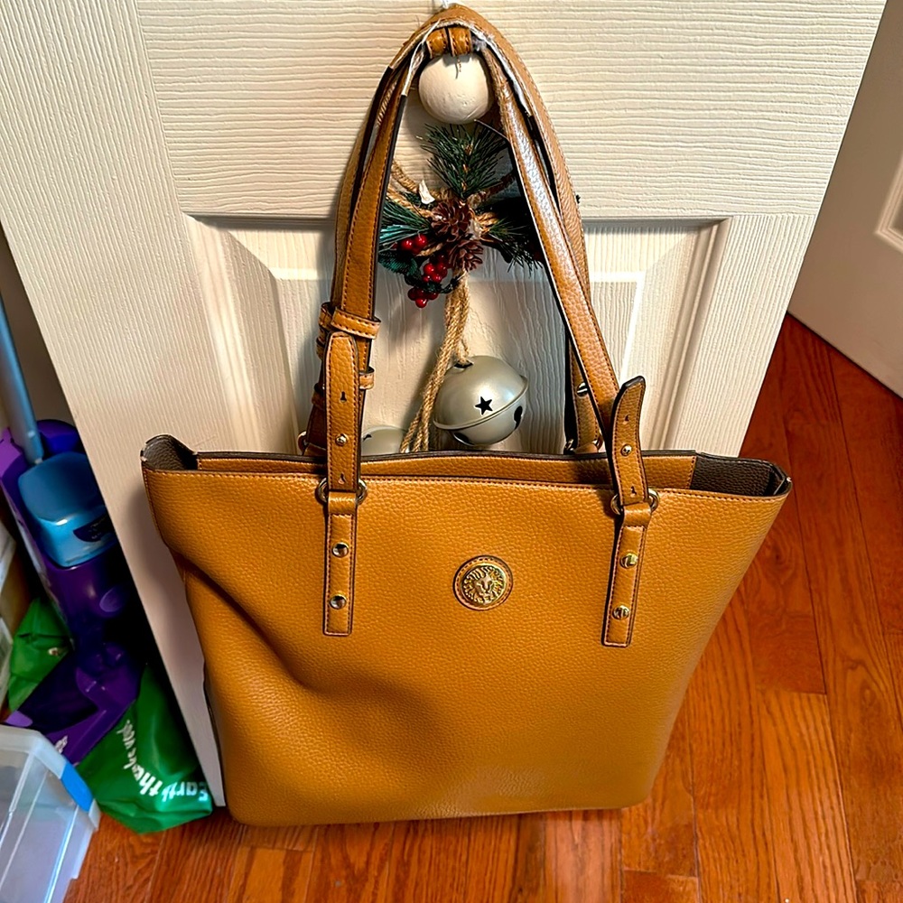brown anne klein purse